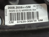 2011-2014 Hyundai Sonata Passenger Side View Mirror - Right Door Mirror OEM Used - Oemusedautoparts1.com