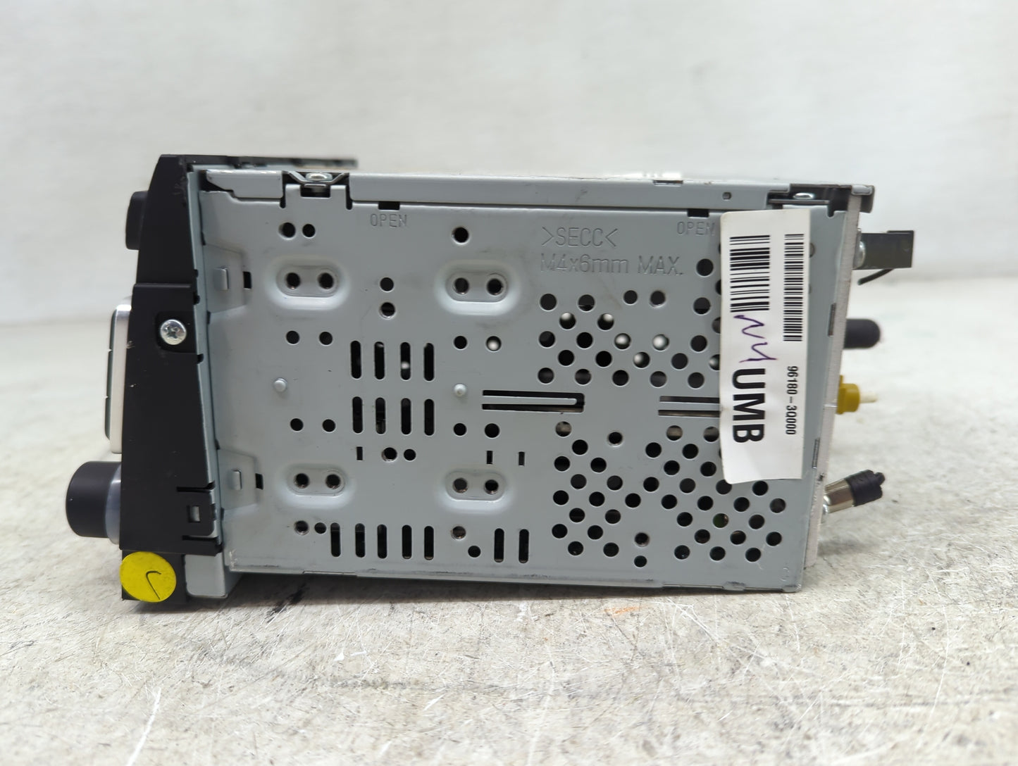 2011 Hyundai Sonata Radio AM FM Cd Player Receiver Replacement P/N:96180-30000 Fits OEM Used Auto Parts - Oemusedautoparts1.
