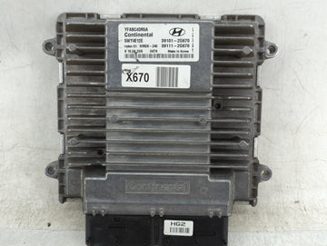 2011-2014 Hyundai Sonata PCM Engine Control Computer ECU ECM PCU OEM P/N:39101-2G670 39111-2G670 Fits Fits 2011 2012 2013 20