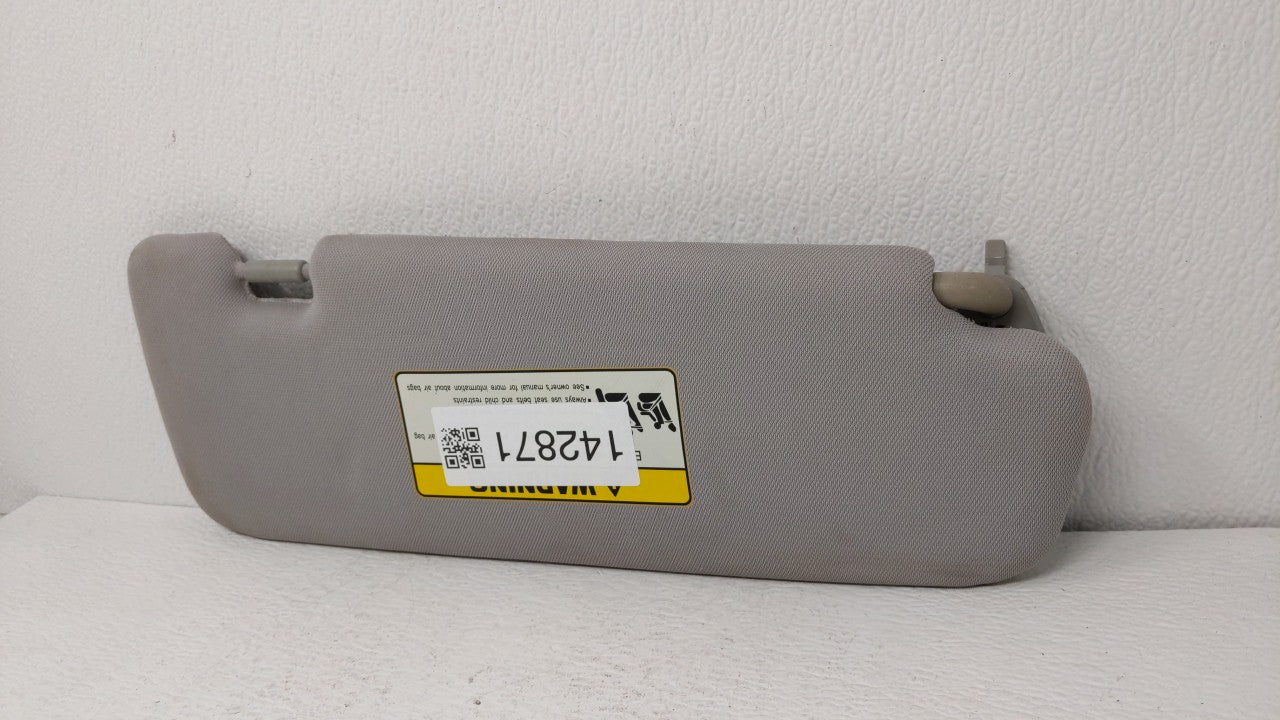 2011-2015 Hyundai Sonata Sun Visor Shade Replacement Driver Left Mirror Fits Fits 2011 2012 2013 2014 2015 OEM Used Auto Par