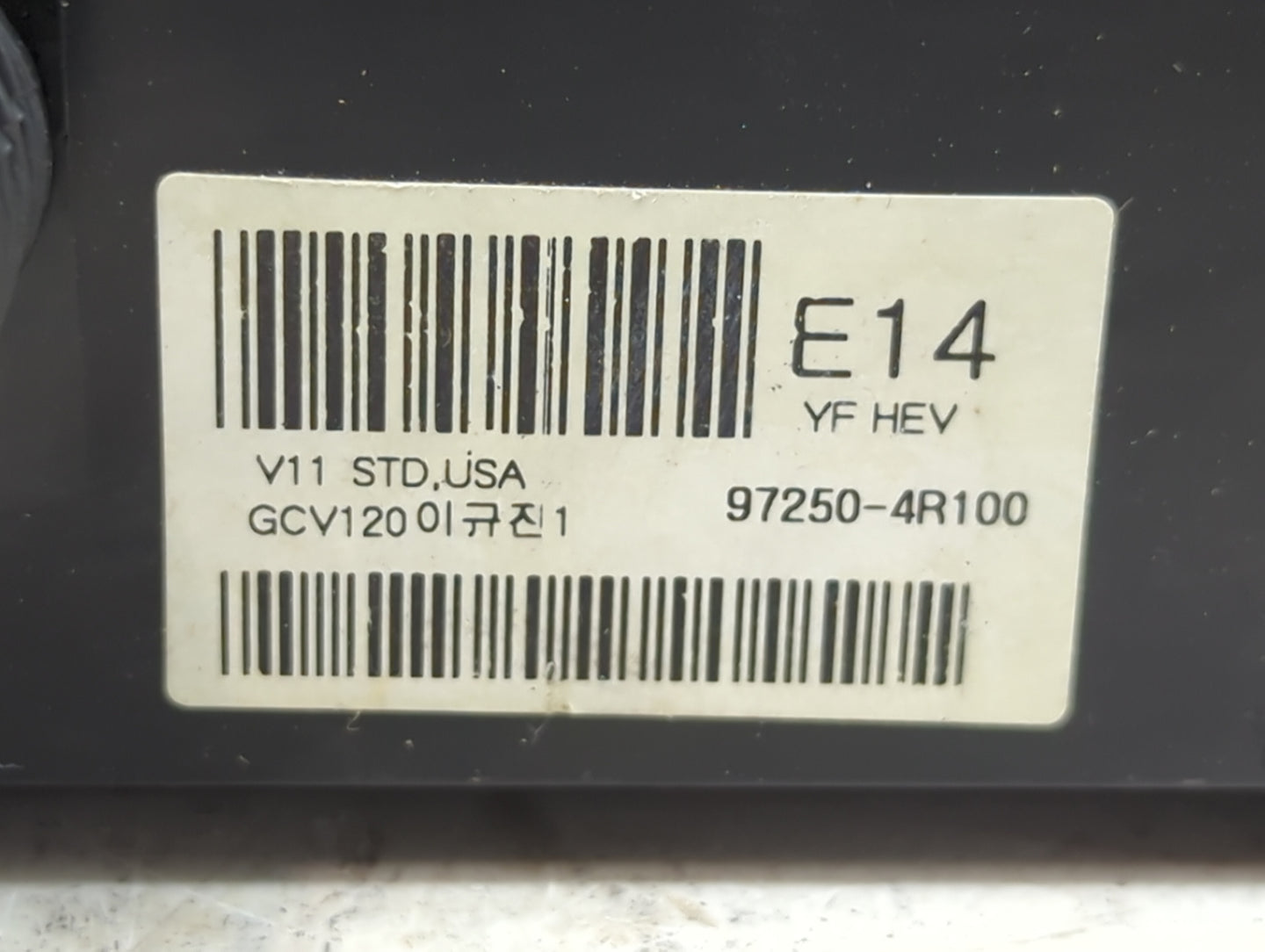 2011-2013 Hyundai Sonata Climate Control Module Temperature AC/Heater Replacement P/N:97250-4R100 Fits Fits 2011 2012 2013 O