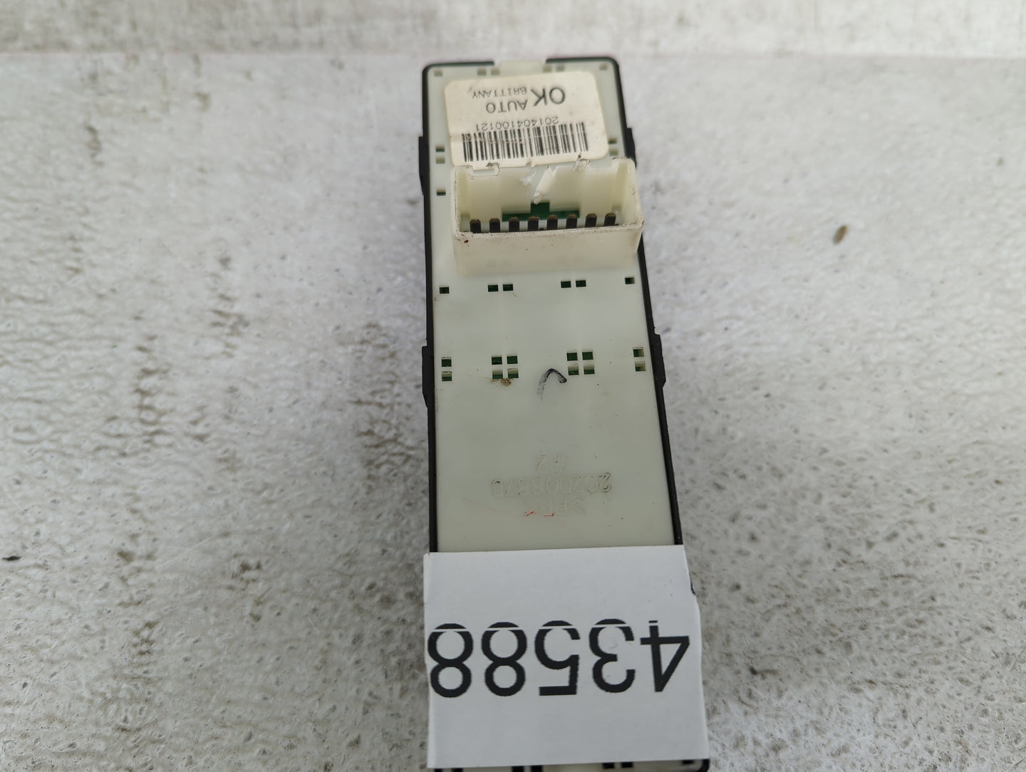 2011-2015 Hyundai Sonata Master Power Window Switch Replacement Driver Side Left Fits Fits 2011 2012 2013 2014 2015 OEM Used
