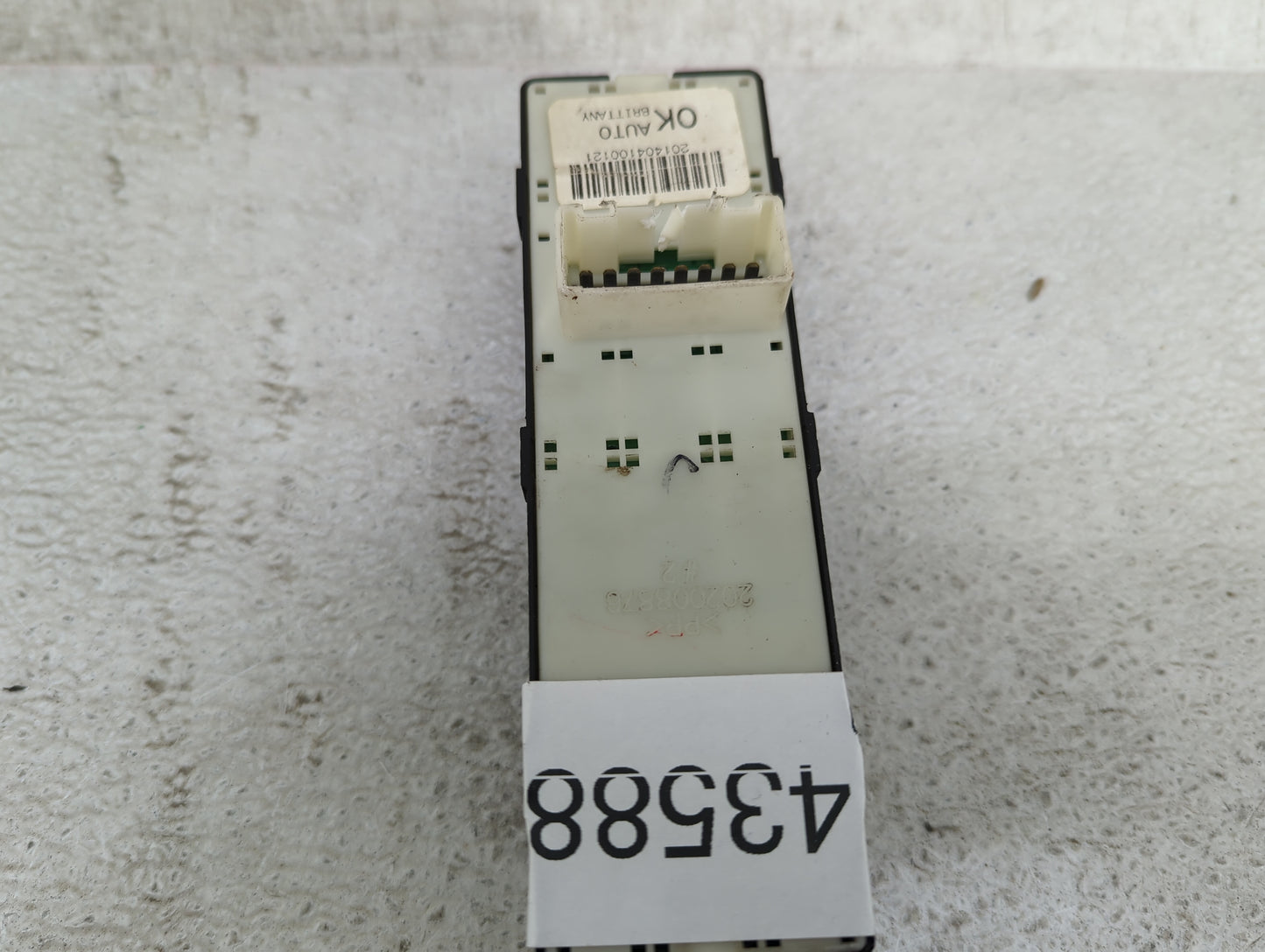 2011-2015 Hyundai Sonata Master Power Window Switch Replacement Driver Side Left Fits Fits 2011 2012 2013 2014 2015 OEM Used