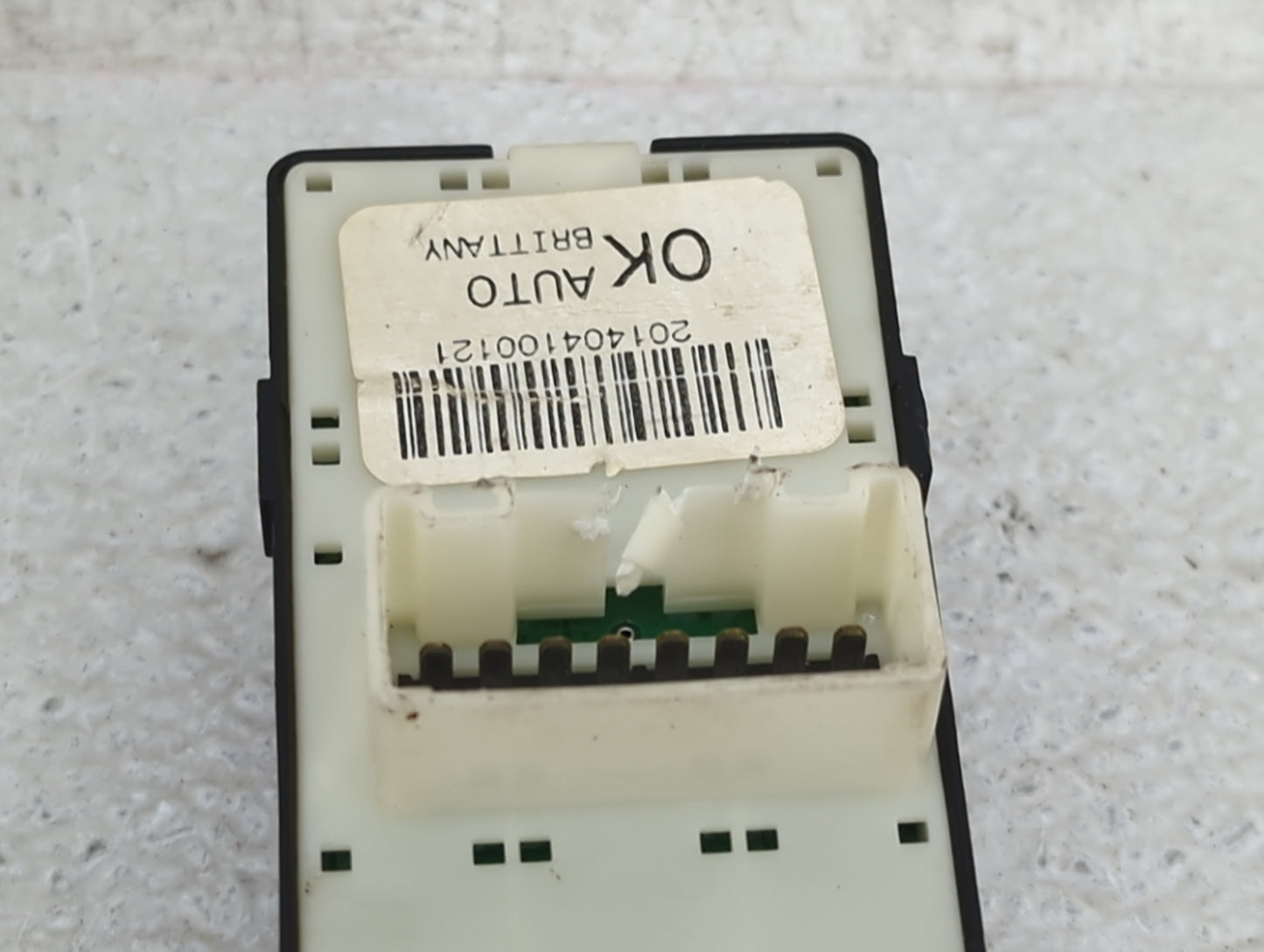 2011-2015 Hyundai Sonata Master Power Window Switch Replacement Driver Side Left Fits Fits 2011 2012 2013 2014 2015 OEM Used