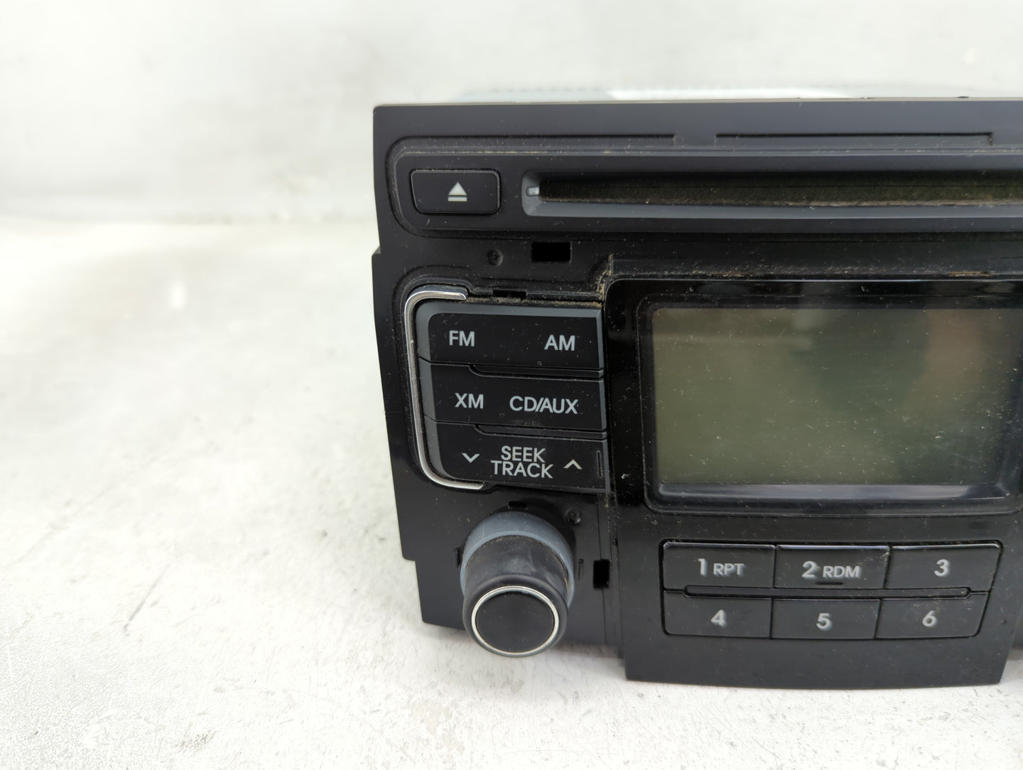 2011 Hyundai Sonata Radio AM FM Cd Player Receiver Replacement P/N:96180-3Q0014X PA-710YFLXMB Fits OEM Used Auto Parts - Oem