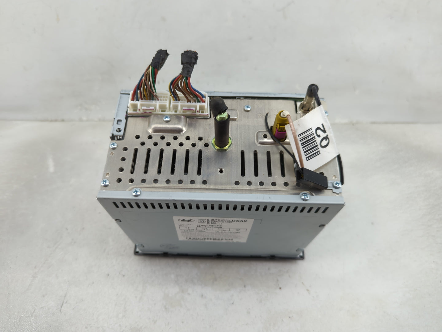 2011 Hyundai Sonata Radio AM FM Cd Player Receiver Replacement P/N:96180-3Q0014X PA-710YFLXMB Fits OEM Used Auto Parts - Oem