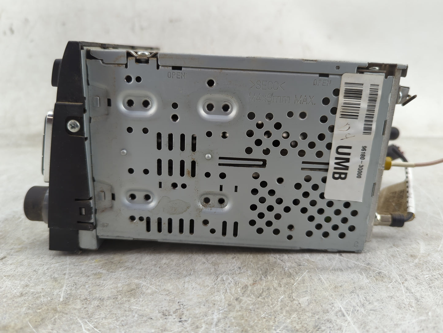 2011 Hyundai Sonata Radio AM FM Cd Player Receiver Replacement P/N:96180-3D000 PA-710YFLXMB, 9G3N62CE, 961803D000XX1 Fits OE