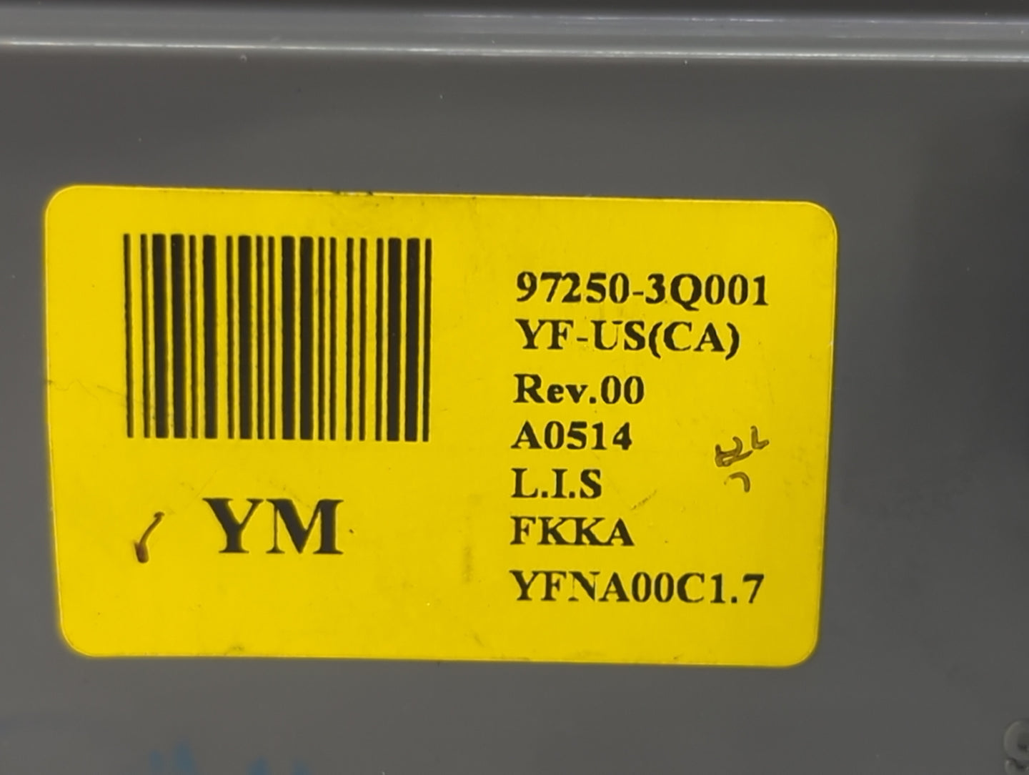 2011-2013 Hyundai Sonata Climate Control Module Temperature AC/Heater Replacement P/N:97250-3Q001 Fits Fits 2011 2012 2013 O