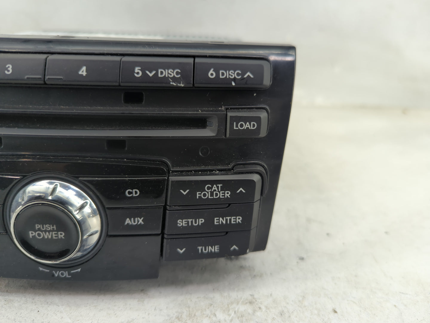 2011 Hyundai Sonata Radio AM FM Cd Player Receiver Replacement P/N:96190-3Q000 Fits OEM Used Auto Parts - Oemusedautoparts1.