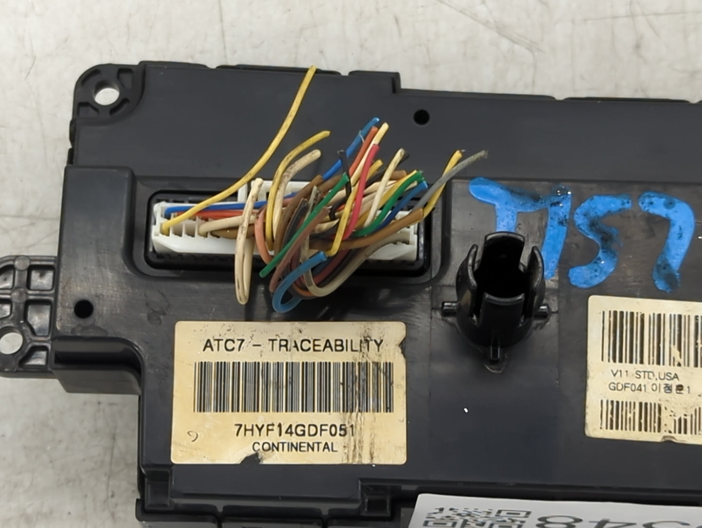 2011-2013 Hyundai Sonata Climate Control Module Temperature AC/Heater Replacement Fits Fits 2011 2012 2013 OEM Used Auto Par