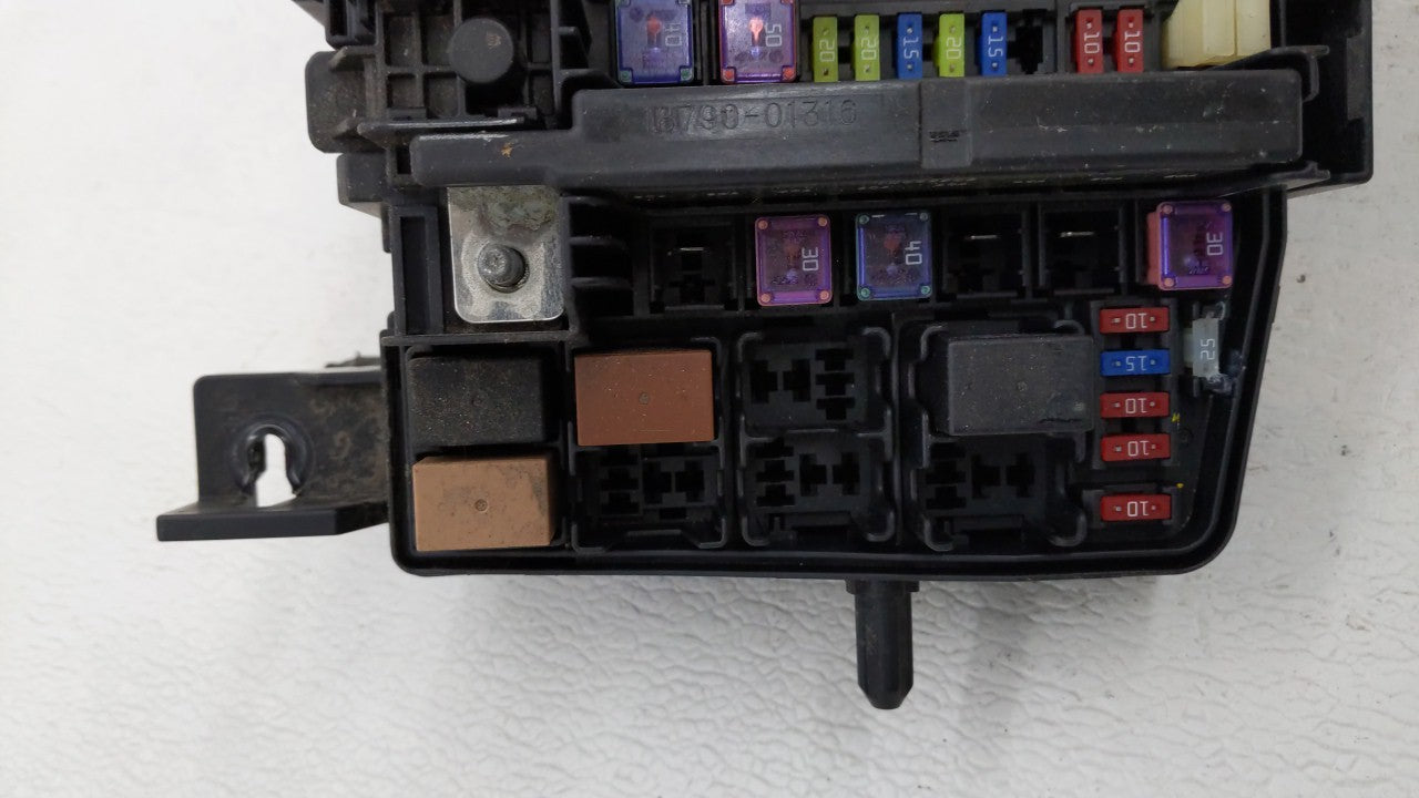 2011-2014 Hyundai Sonata Fusebox Fuse Box Panel Relay Module Fits Fits 2011 2012 2013 2014 OEM Used Auto Parts - Oemusedauto