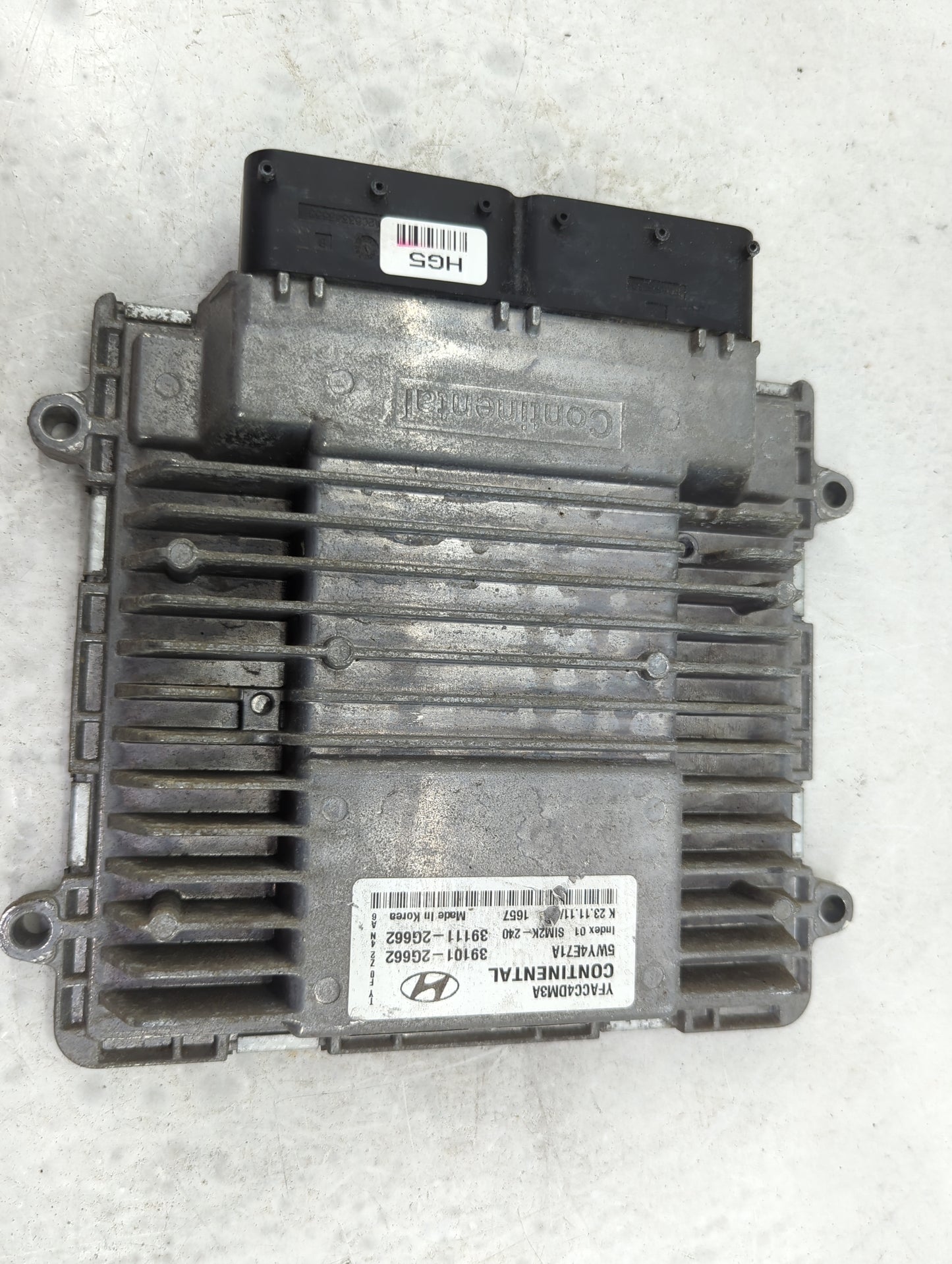 2011-2014 Hyundai Sonata PCM Engine Control Computer ECU ECM PCU OEM P/N:39101-2G662 39111-2G662 Fits Fits 2011 2012 2013 20