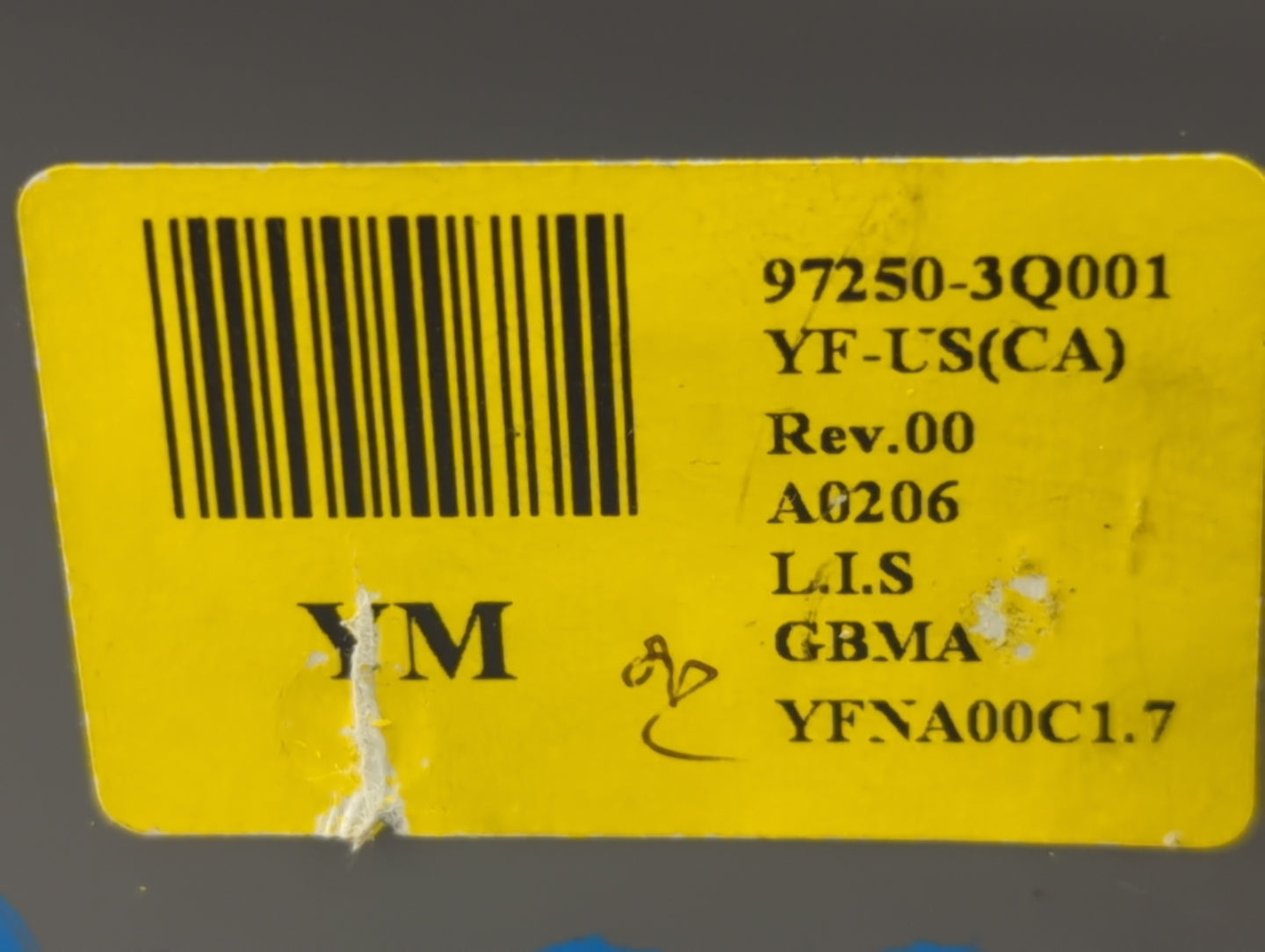 2011-2013 Hyundai Sonata Climate Control Module Temperature AC/Heater Replacement P/N:97250-3Q001 Fits Fits 2011 2012 2013 O