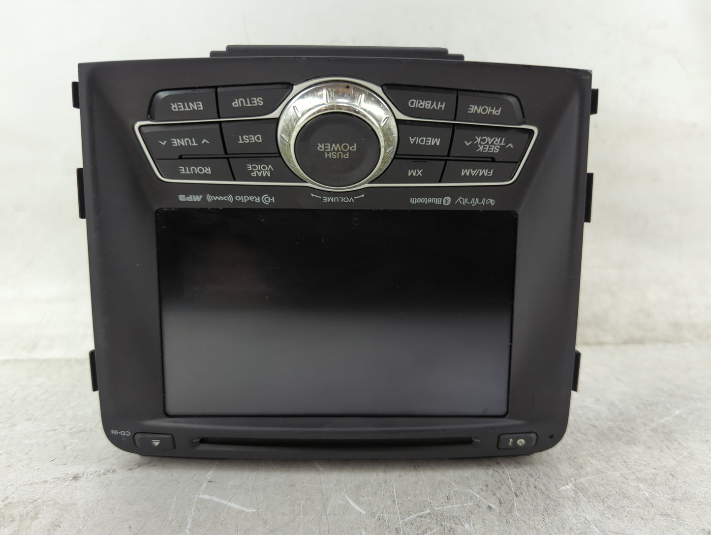 2011-2012 Hyundai Sonata Radio AM FM Cd Player Receiver Replacement P/N:96560-4R7004X Fits Fits 2011 2012 OEM Used Auto Part