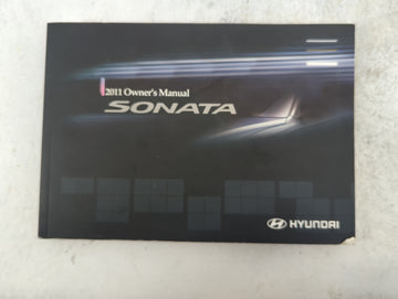 2011 Hyundai Sonata Owners Manual Book Guide P/N:A3SO-EU03A OEM Used Auto Parts