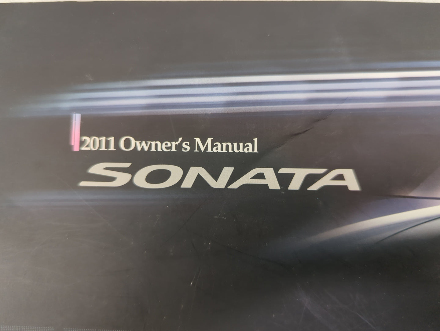 2011 Hyundai Sonata Owners Manual Book Guide P/N:A3SO-EU03A OEM Used Auto Parts - Oemusedautoparts1.com