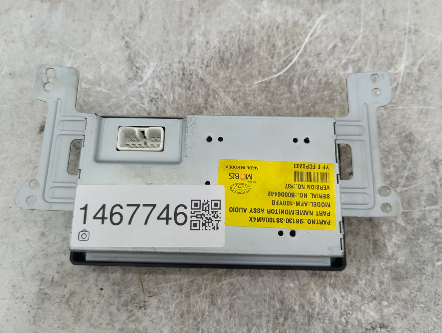 2011 Hyundai Sonata Information Display Screen 1467746 - Oemusedautoparts1.com