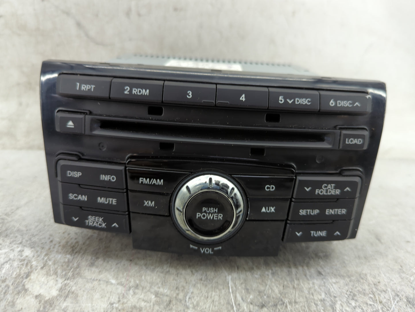2011 Hyundai Sonata Radio AM FM Cd Player Receiver Replacement P/N:96190-3Q000 PA-760YFLXMBHP GS, 961903Q000XX1 Fits OEM Use