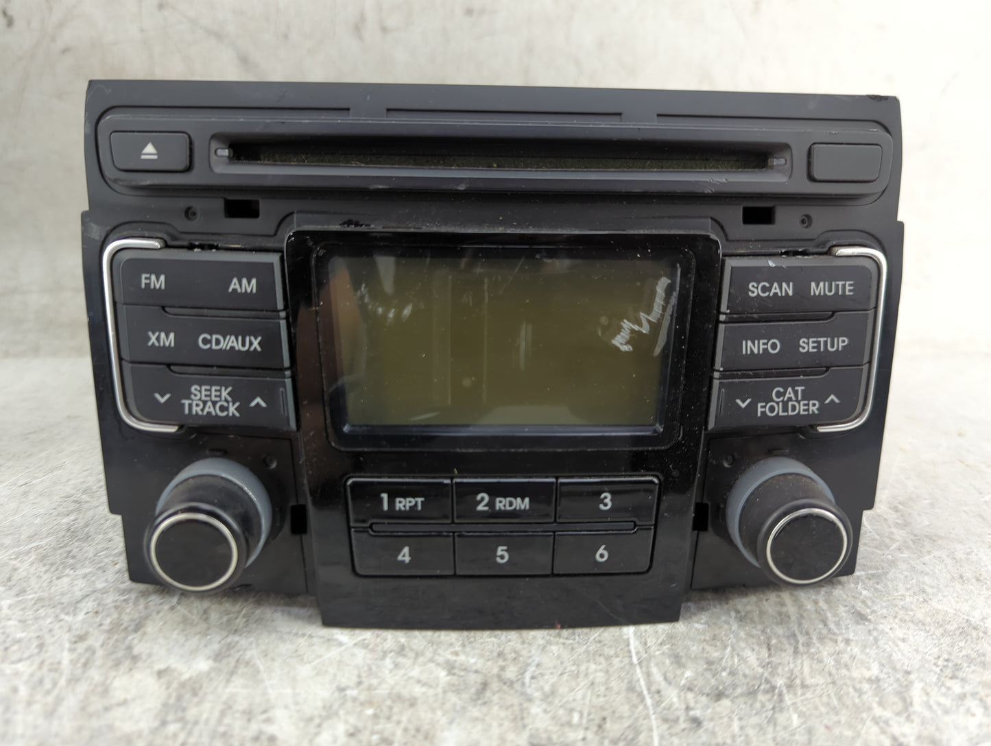 2011 Hyundai Sonata Radio AM FM Cd Player Receiver Replacement P/N:961803Q000 PA-710YFLXMB, 96180-3Q000, TQ8-PA710YFLXMB Fit