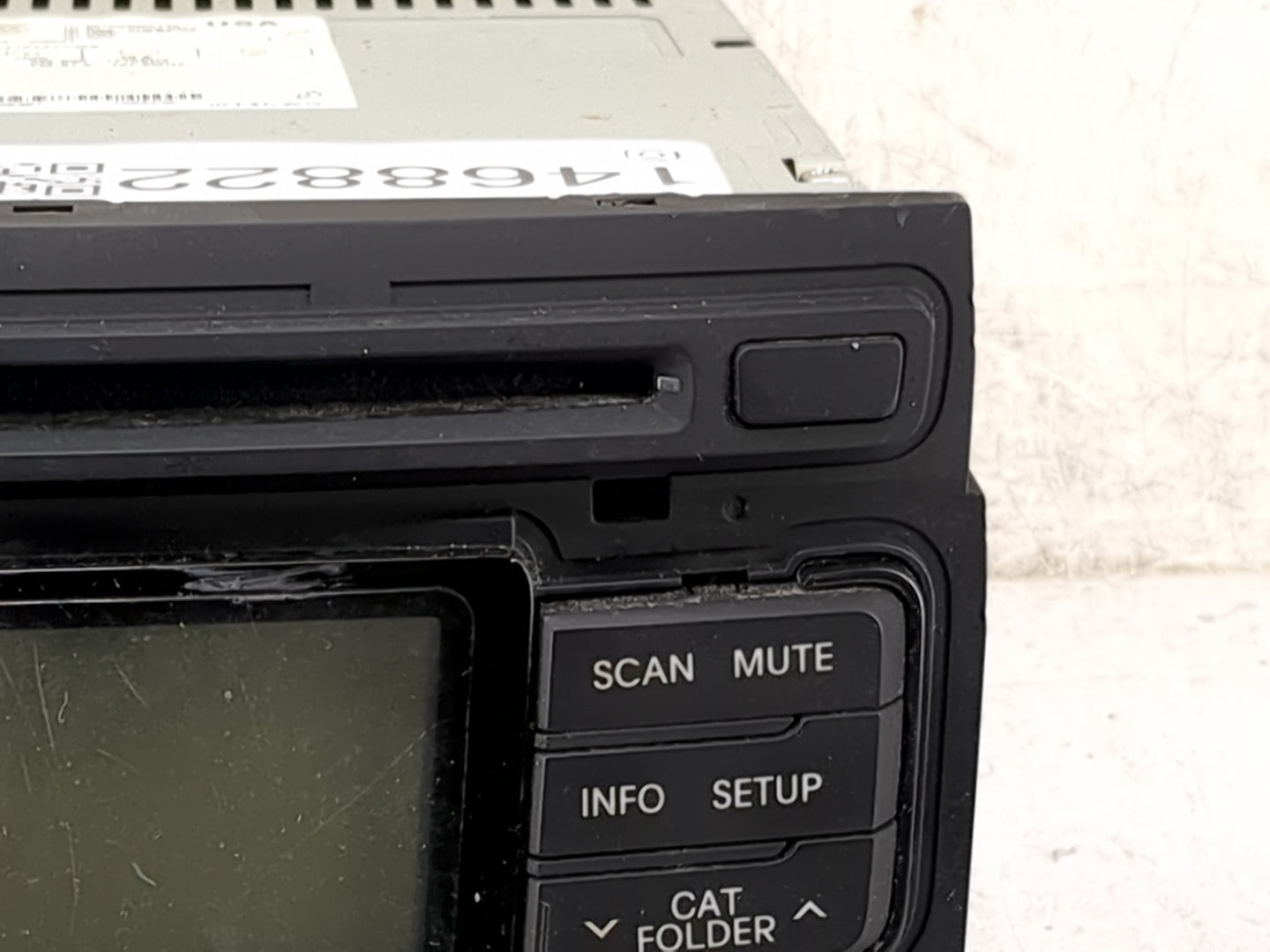 2011 Hyundai Sonata Radio AM FM Cd Player Receiver Replacement P/N:96180-3Q001 PA-710YFLXMB Fits OEM Used Auto Parts - Oemus