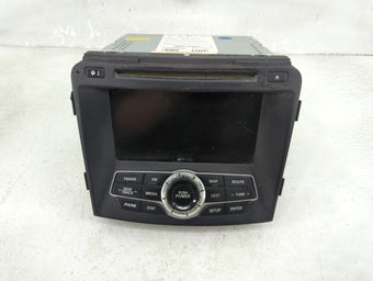 compare product 2011 Hyundai Sonata Radio AM FM Cd Player Receiver Replacement P/N:96560-3Q500 965603Q500, AVN-600YFJL Fits OEM Used Auto Parts