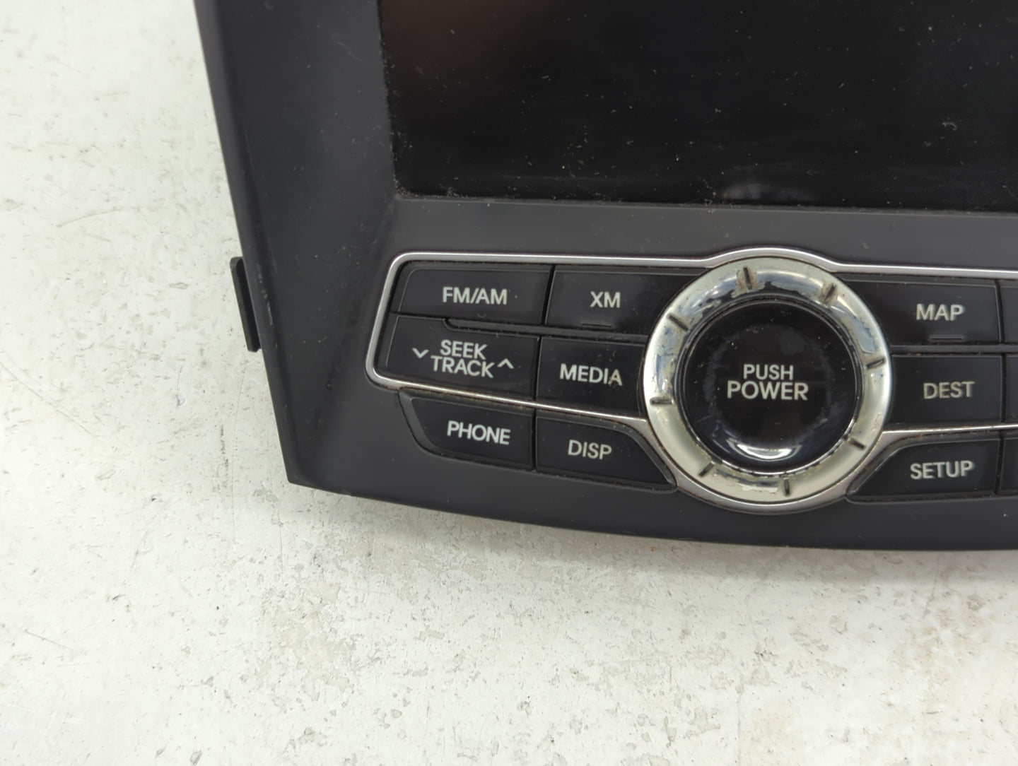 2011 Hyundai Sonata Radio AM FM Cd Player Receiver Replacement P/N:96560-3Q500 965603Q500, AVN-600YFJL Fits OEM Used Auto Pa