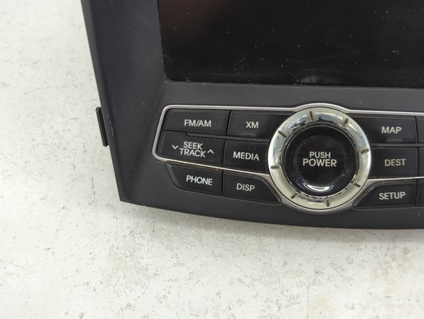 2011 Hyundai Sonata Radio AM FM Cd Player Receiver Replacement P/N:96560-3Q500 965603Q500, AVN-600YFJL Fits OEM Used Auto Pa