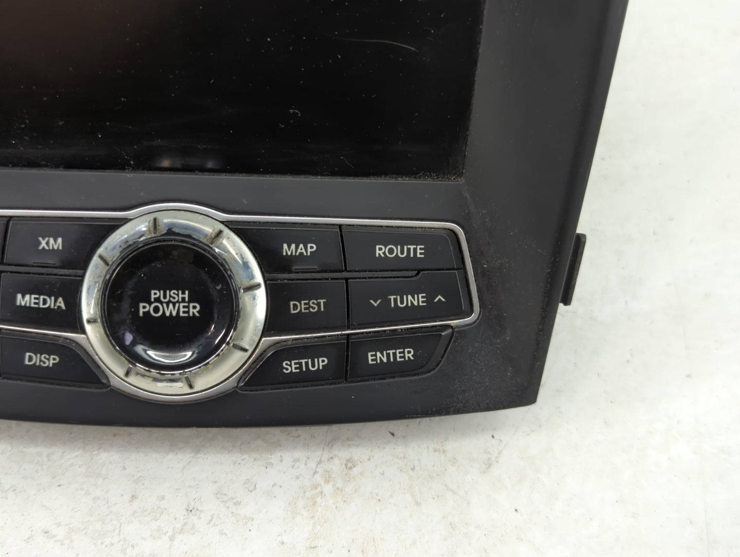 2011 Hyundai Sonata Radio AM FM Cd Player Receiver Replacement P/N:96560-3Q500 965603Q500, AVN-600YFJL Fits OEM Used Auto Pa