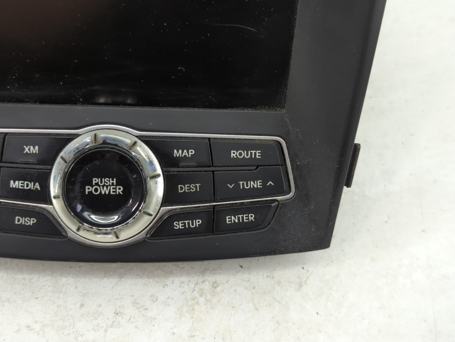 2011 Hyundai Sonata Radio AM FM Cd Player Receiver Replacement P/N:96560-3Q500 965603Q500, AVN-600YFJL Fits OEM Used Auto Pa