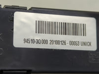 2011 Hyundai Sonata Climate Control Module Temperature AC/Heater Replacement P/N:94510-3Q000 Fits OEM Used Auto Parts - Oemu