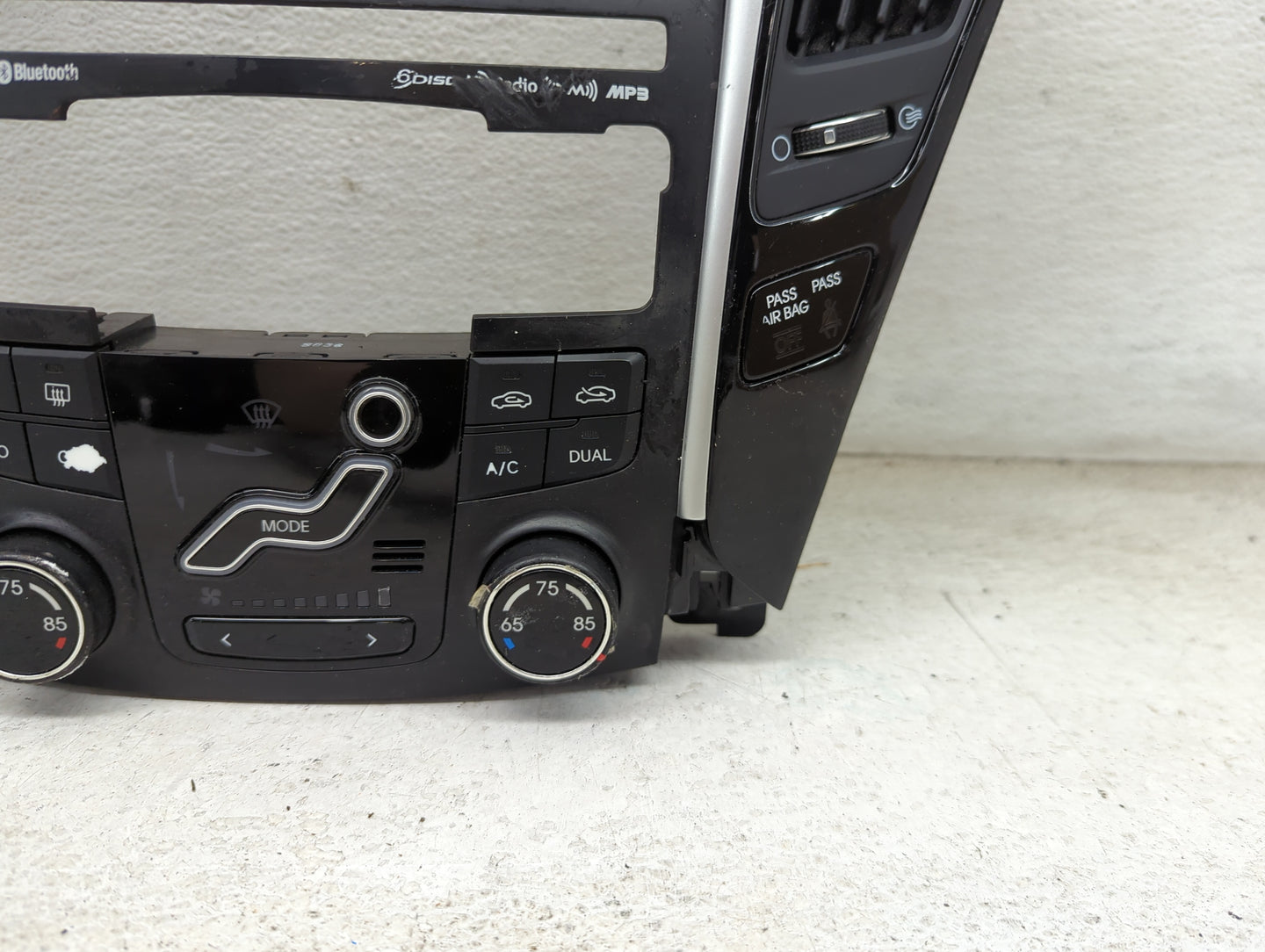 2011-2013 Hyundai Sonata Climate Control Module Temperature AC/Heater Replacement P/N:7YFDNCFCI174 Fits Fits 2011 2012 2013 