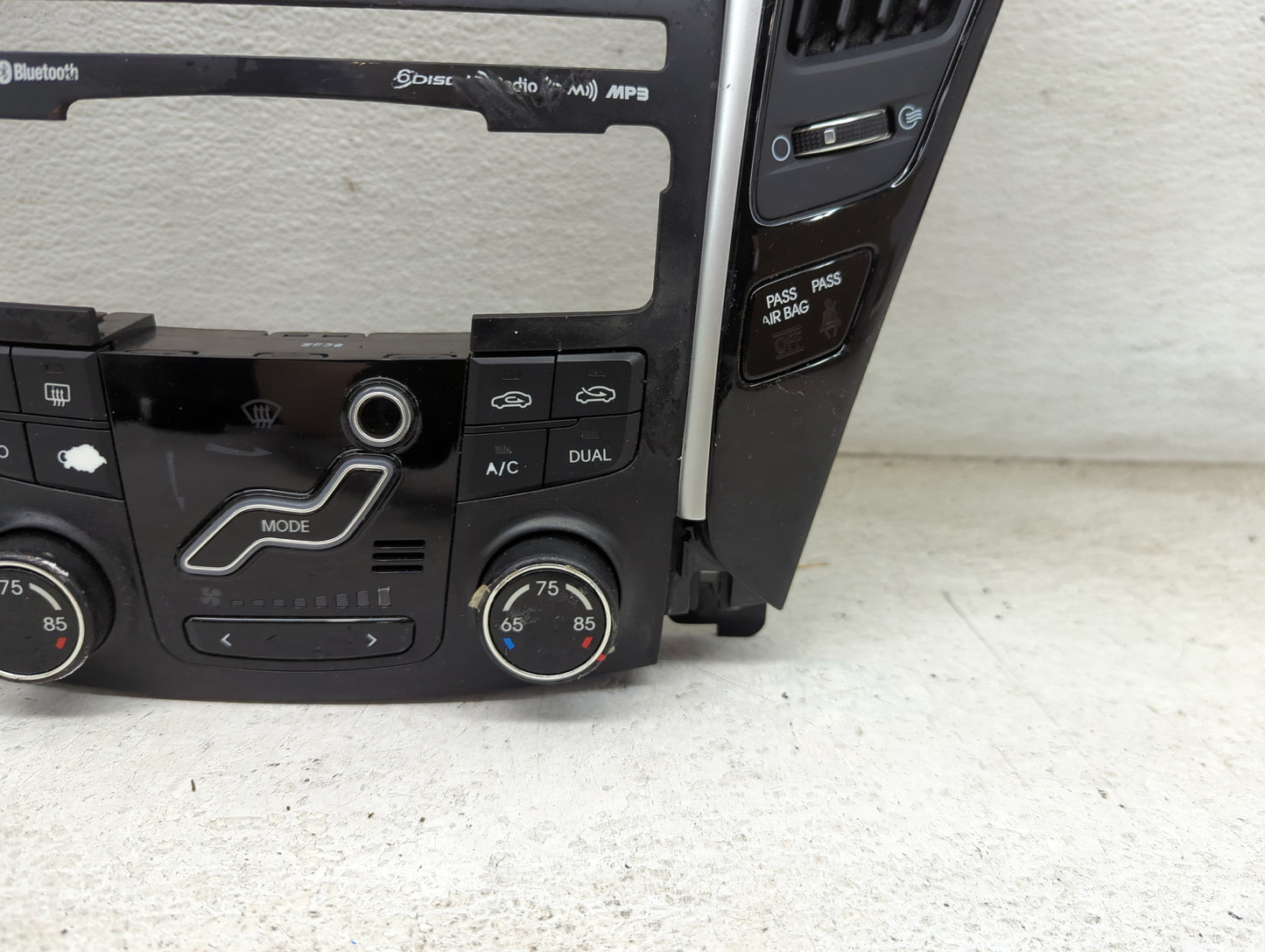 2011-2013 Hyundai Sonata Climate Control Module Temperature AC/Heater Replacement P/N:7YFDNCFCI174 Fits Fits 2011 2012 2013 