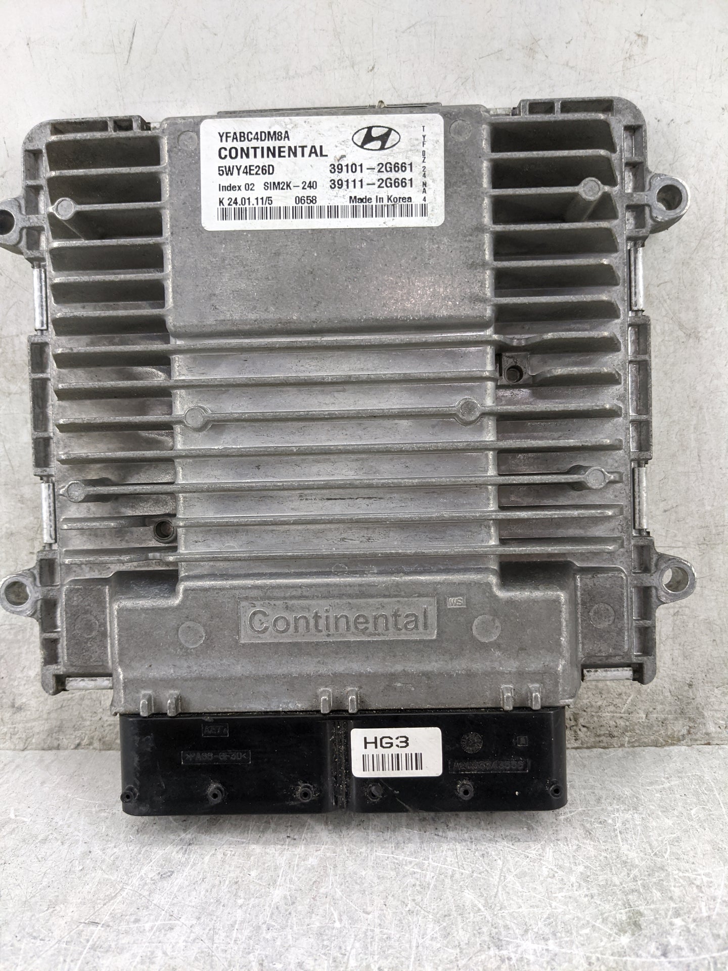 2011-2014 Hyundai Sonata PCM Engine Control Computer ECU ECM PCU OEM P/N:39101-2G661 39111-2G661 Fits Fits 2011 2012 2013 20