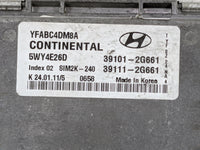 2011-2014 Hyundai Sonata PCM Engine Control Computer ECU ECM PCU OEM P/N:39101-2G661 39111-2G661 Fits Fits 2011 2012 2013 20