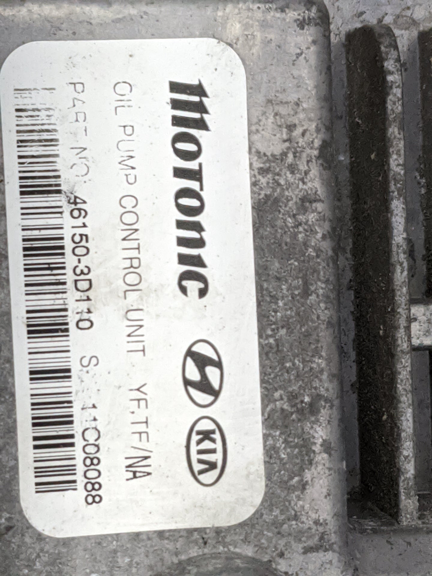 2011-2015 Hyundai Sonata PCM Engine Control Computer ECU ECM PCU OEM P/N:46150-3D110 Fits Fits 2011 2012 2013 2014 2015 OEM 