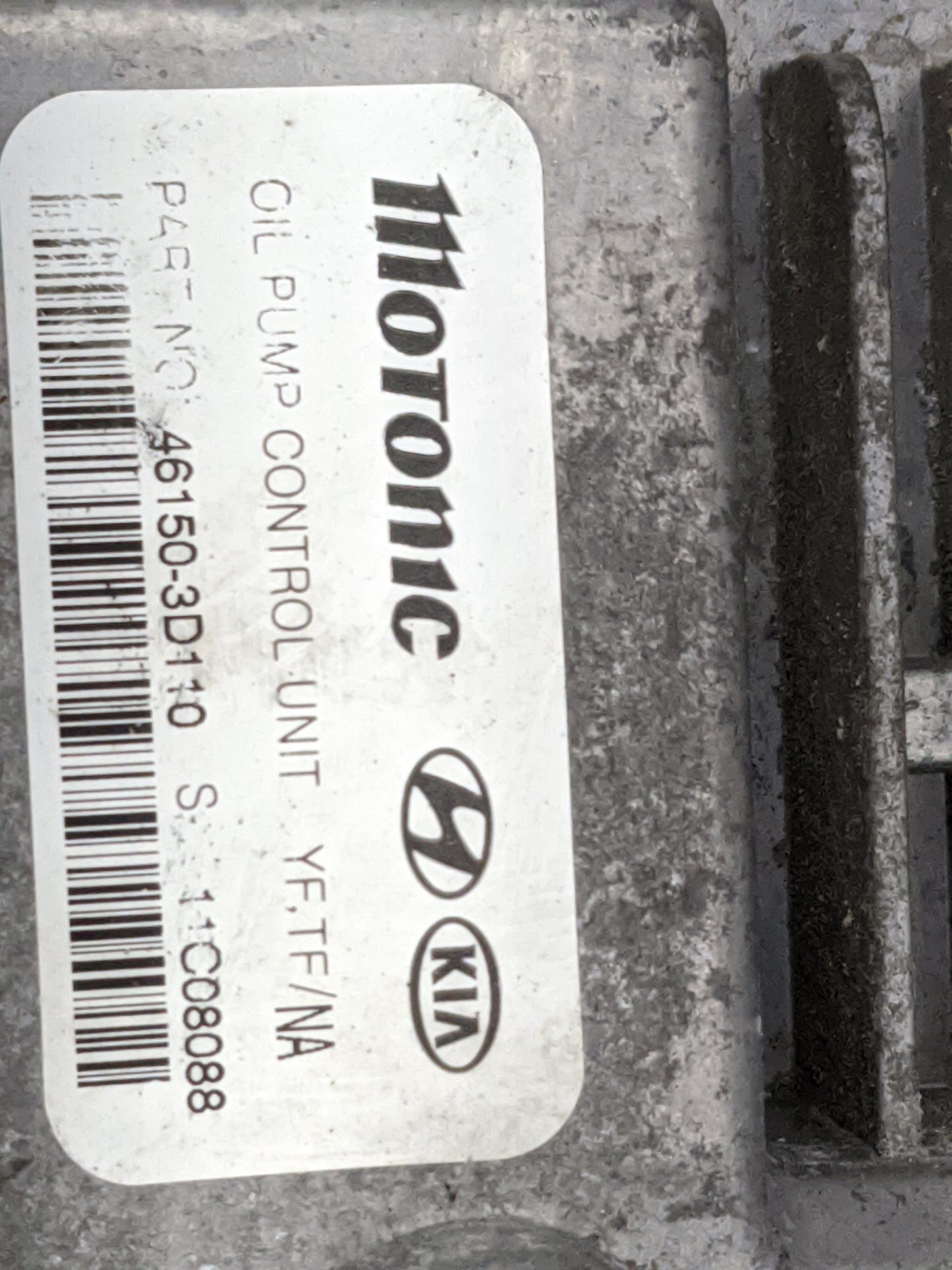 2011-2015 Hyundai Sonata PCM Engine Control Computer ECU ECM PCU OEM P/N:46150-3D110 Fits Fits 2011 2012 2013 2014 2015 OEM 