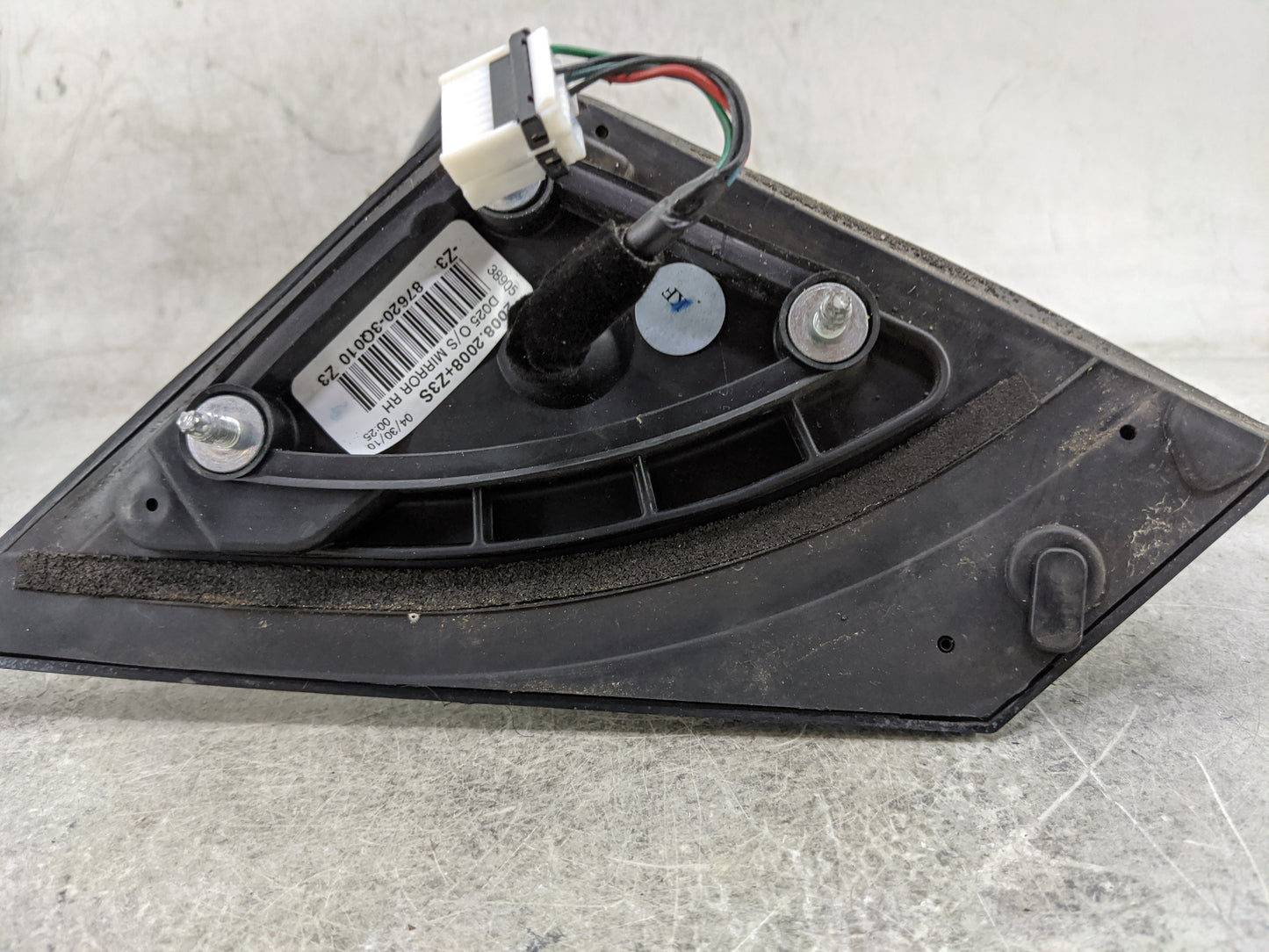 2011-2014 Hyundai Sonata Passenger Side View Mirror - Right Door Mirror OEM Used - Oemusedautoparts1.com