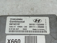 2011-2014 Hyundai Sonata PCM Engine Control Computer ECU ECM PCU OEM P/N:YFABC4DM5A 5WY4E11D Fits Fits 2011 2012 2013 2014 O