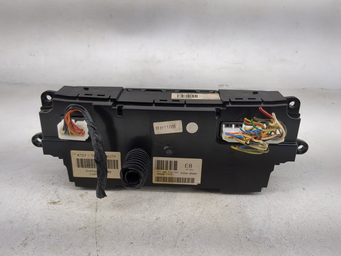 2011-2015 Hyundai Sonata Climate Control Module Temperature AC/Heater Replacement P/N:97250-4R000 A2C53439999 Fits OEM Used 
