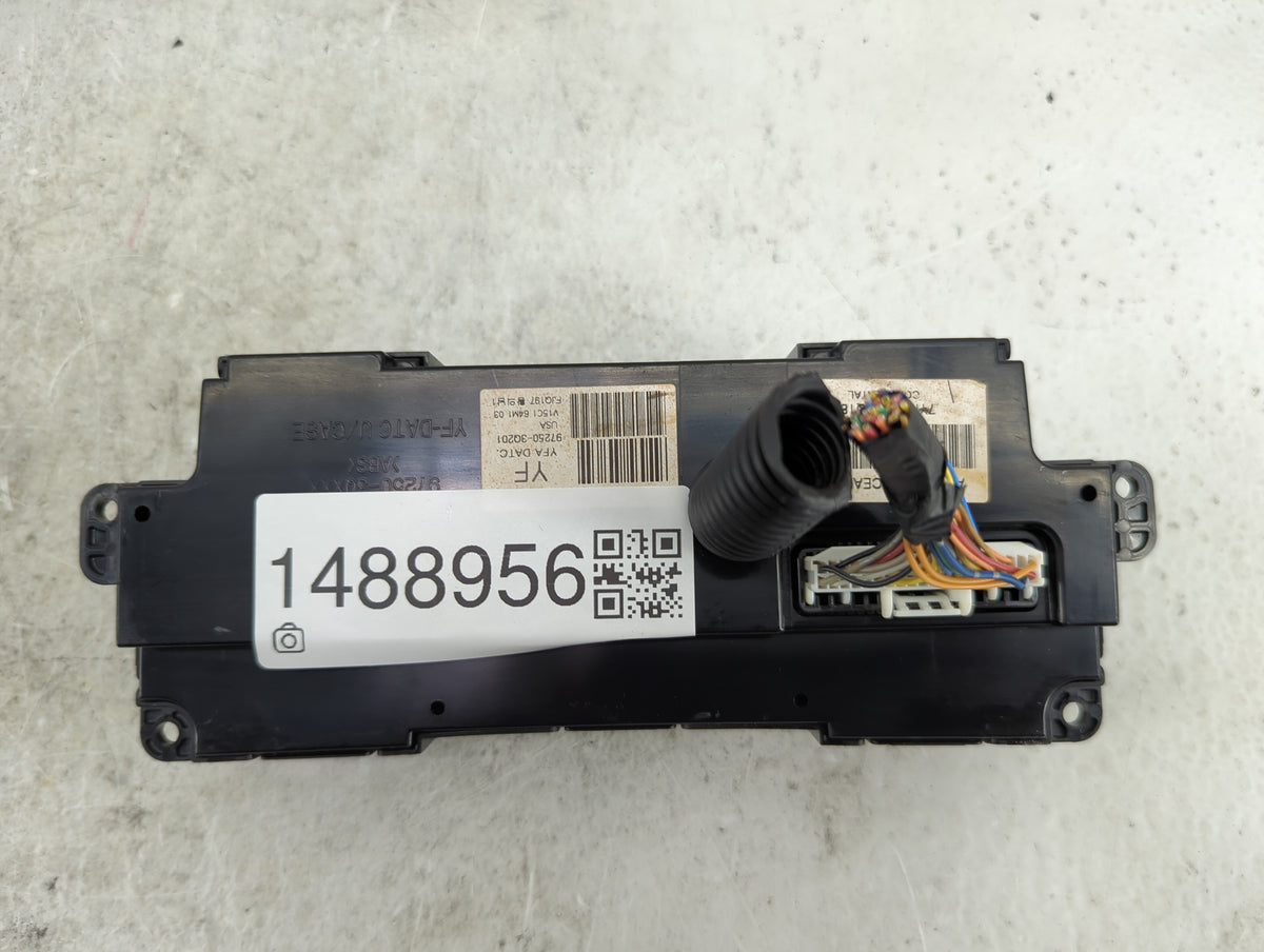 2011-2013 Hyundai Sonata Climate Control Module Temperature AC/Heater Replacement P/N:97250-3Q201 74FDNAFJQ184 Fits OEM Used