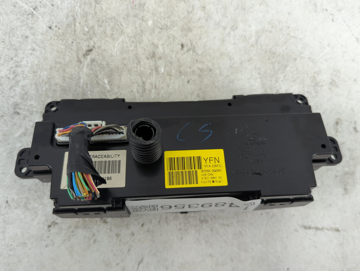 2011-2013 Hyundai Sonata Climate Control Module Temperature AC/Heater Replacement P/N:97250-3QDA1 Fits Fits 2011 2012 2013 O
