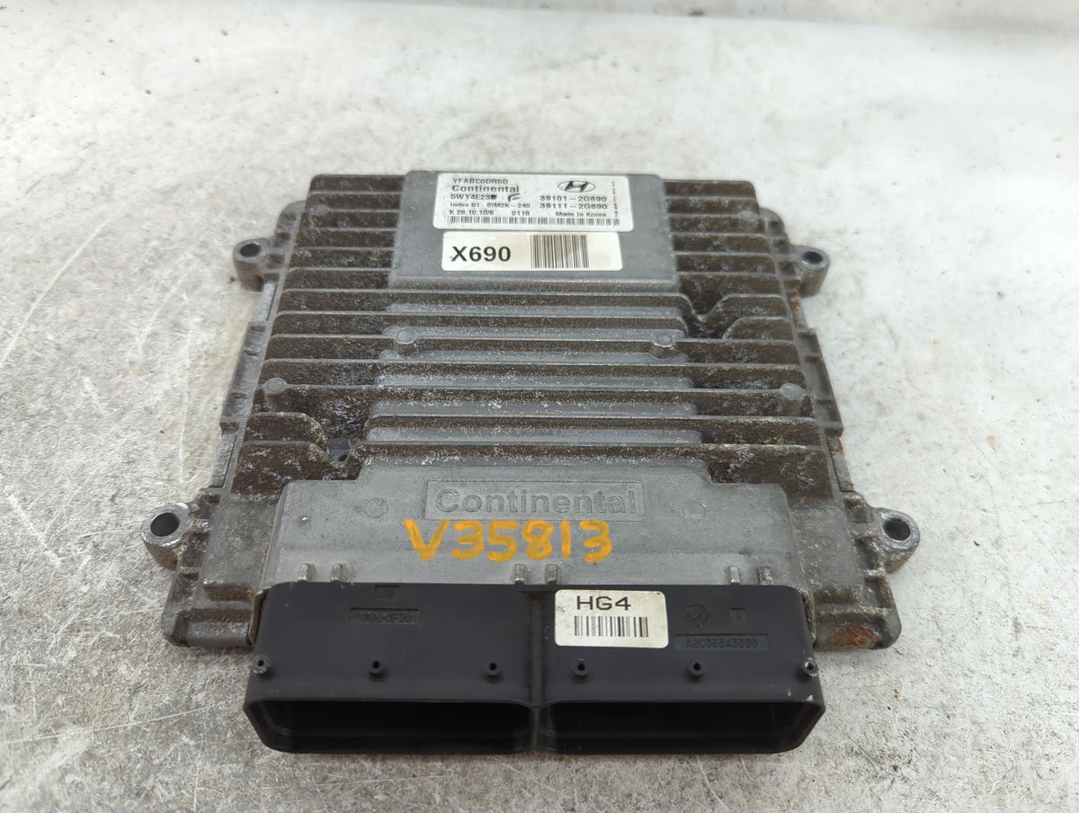 2011-2014 Hyundai Sonata PCM Engine Control Computer ECU ECM PCU OEM P/N:39101-2G690 39111-2G690 Fits Fits 2011 2012 2013 20