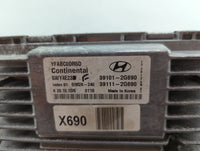 2011-2014 Hyundai Sonata PCM Engine Control Computer ECU ECM PCU OEM P/N:39101-2G690 39111-2G690 Fits Fits 2011 2012 2013 20