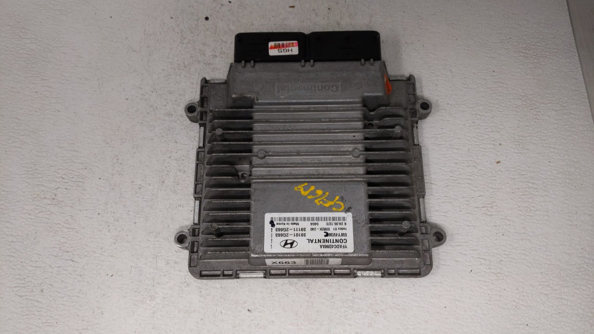 2011-2014 Hyundai Sonata PCM Engine Control Computer ECU ECM PCU OEM P/N:39101-2G661 39111-2G661 Fits 2011 2012 2013 2014 OE