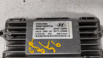 2011-2014 Hyundai Sonata PCM Engine Control Computer ECU ECM PCU OEM P/N:39101-2G661 39111-2G661 Fits Fits 2011 2012 2013 2014 OEM Used Auto Parts