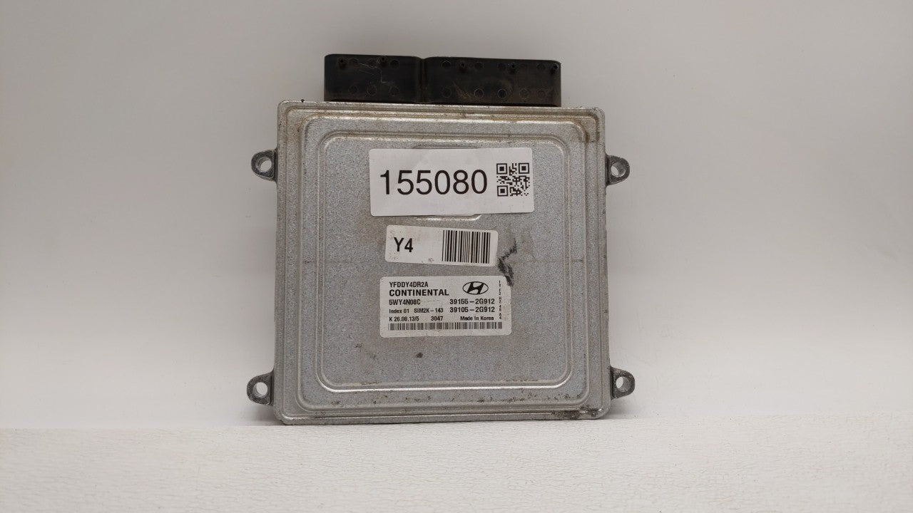 2011-2015 Hyundai Sonata PCM Engine Control Computer ECU ECM PCU OEM P/N:39155-2G911 39155-2G915 Fits OEM Used Auto Parts - 