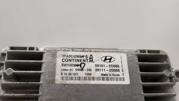 2011-2014 Hyundai Sonata PCM Engine Control Computer ECU ECM PCU OEM P/N:39101-2G661 39111-2G661 Fits Fits 2011 2012 2013 2014 OEM Used Auto Parts