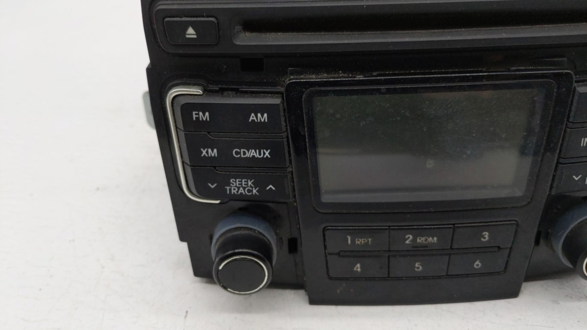 2011 Hyundai Sonata Radio AM FM Cd Player Receiver Replacement P/N:96180-3Q000 961803Q000, 961803Q001, 96180-3Q001 OEM Used 