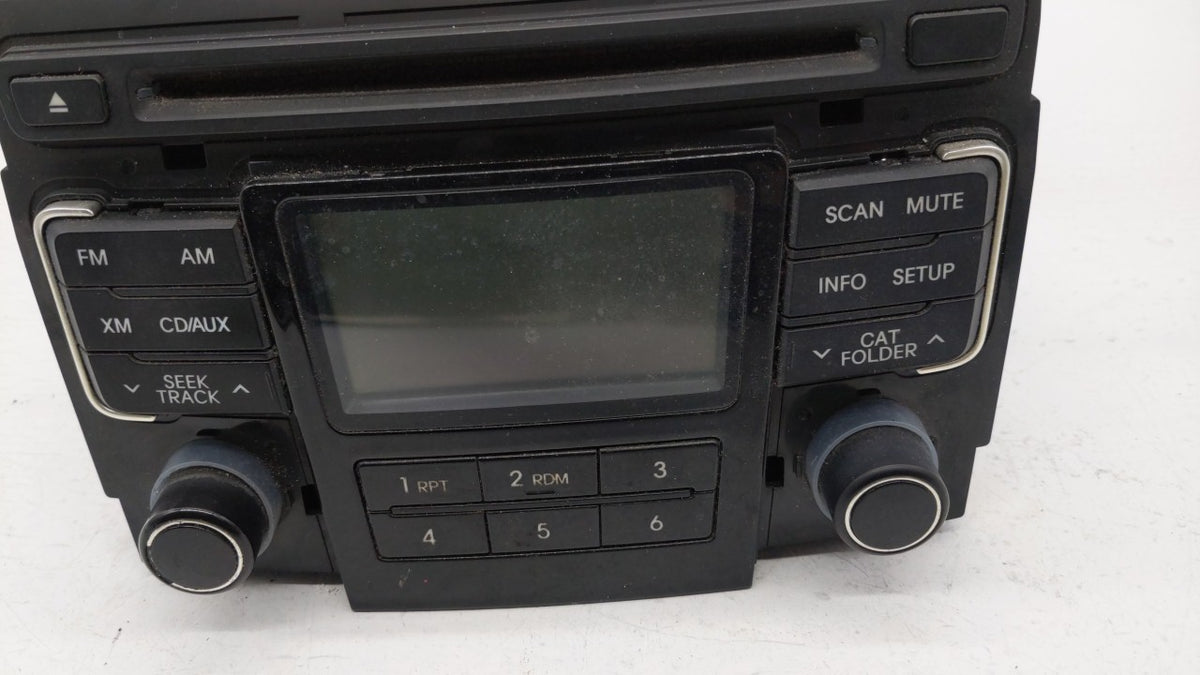 2011 Hyundai Sonata Radio AM FM Cd Player Receiver Replacement P/N:96180-3Q000 961803Q000, 961803Q001, 96180-3Q001 OEM Used 