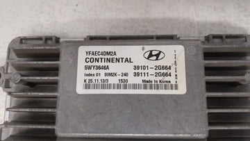 2011-2014 Hyundai Sonata PCM Engine Control Computer ECU ECM PCU OEM P/N:39101-2G661 39111-2G661 Fits Fits 2011 2012 2013 2014 OEM Used Auto Parts